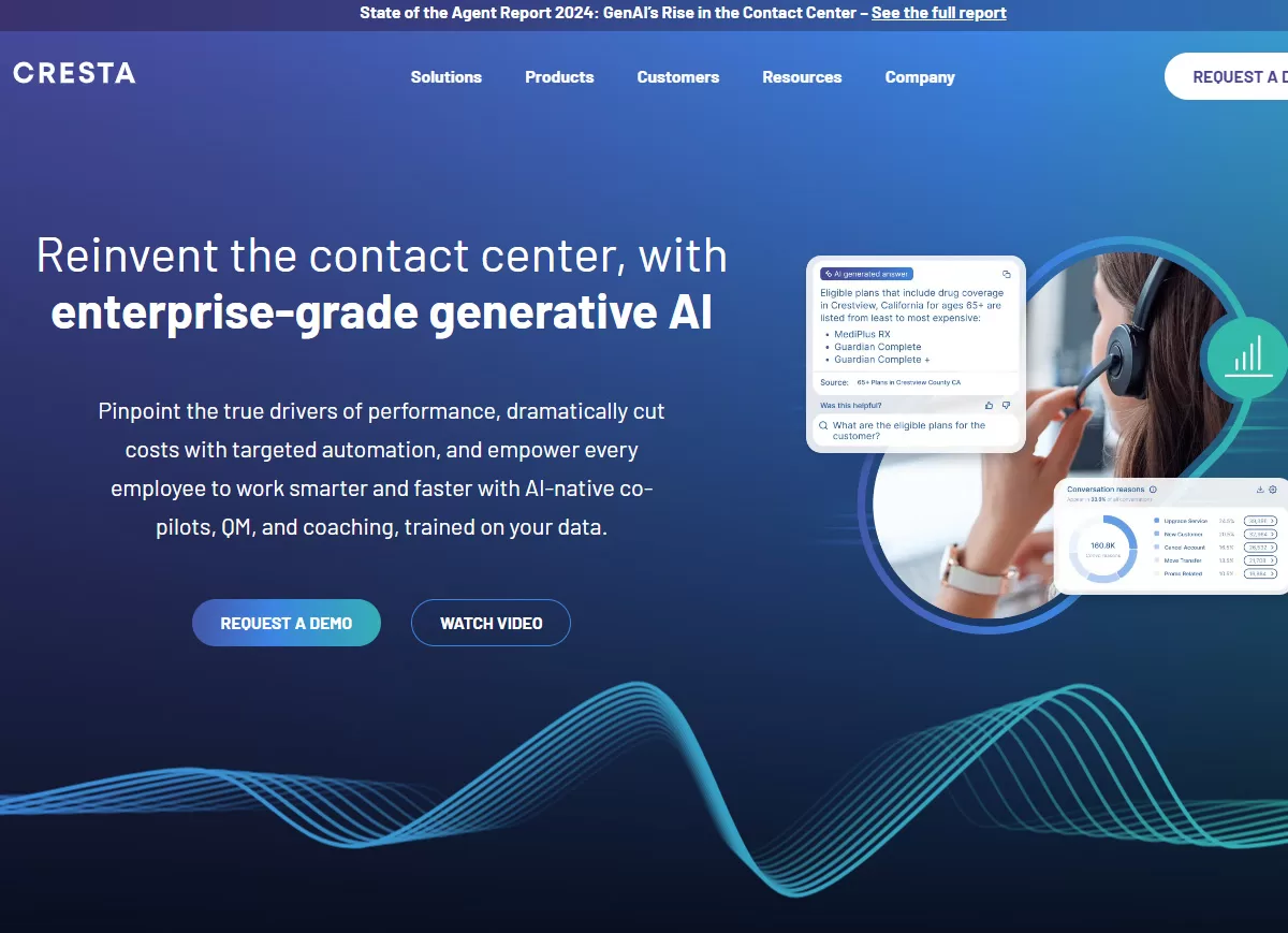 هوش مصنوعی بازاریابی Cresta