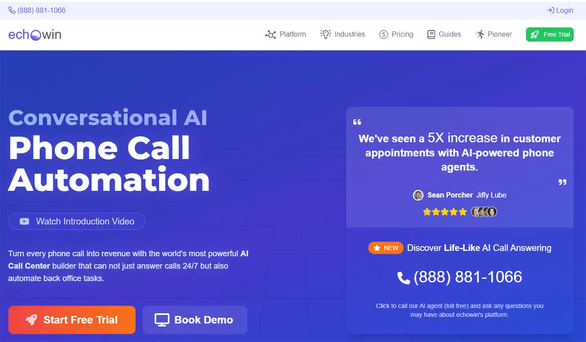 هوش مصنوعی بازاریابی Echowin