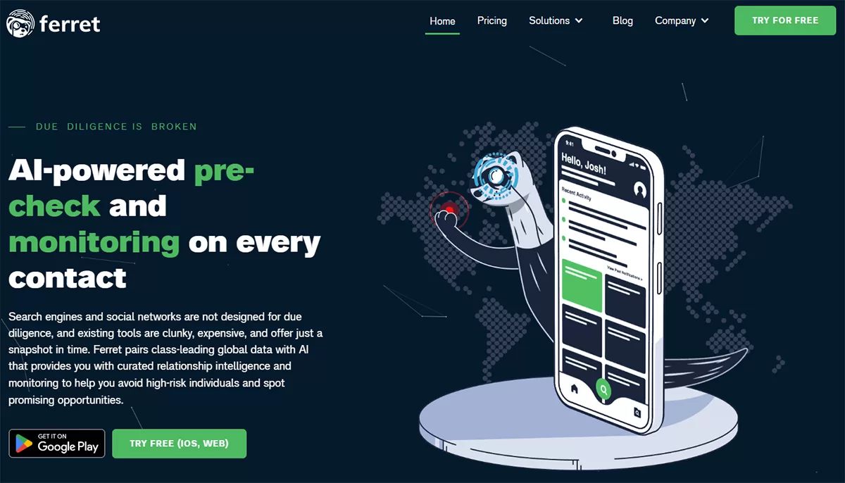 هوش مصنوعی بازاریابی ferret