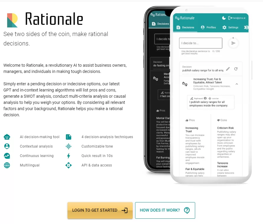 هوش مصنوعی بازاریابی rationale
