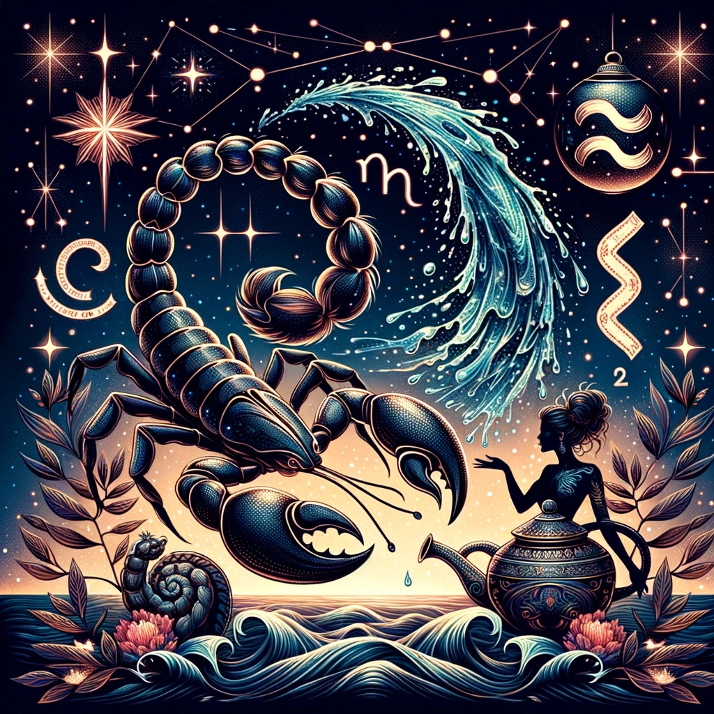 سازگاری عشقی کوزه و عقرب