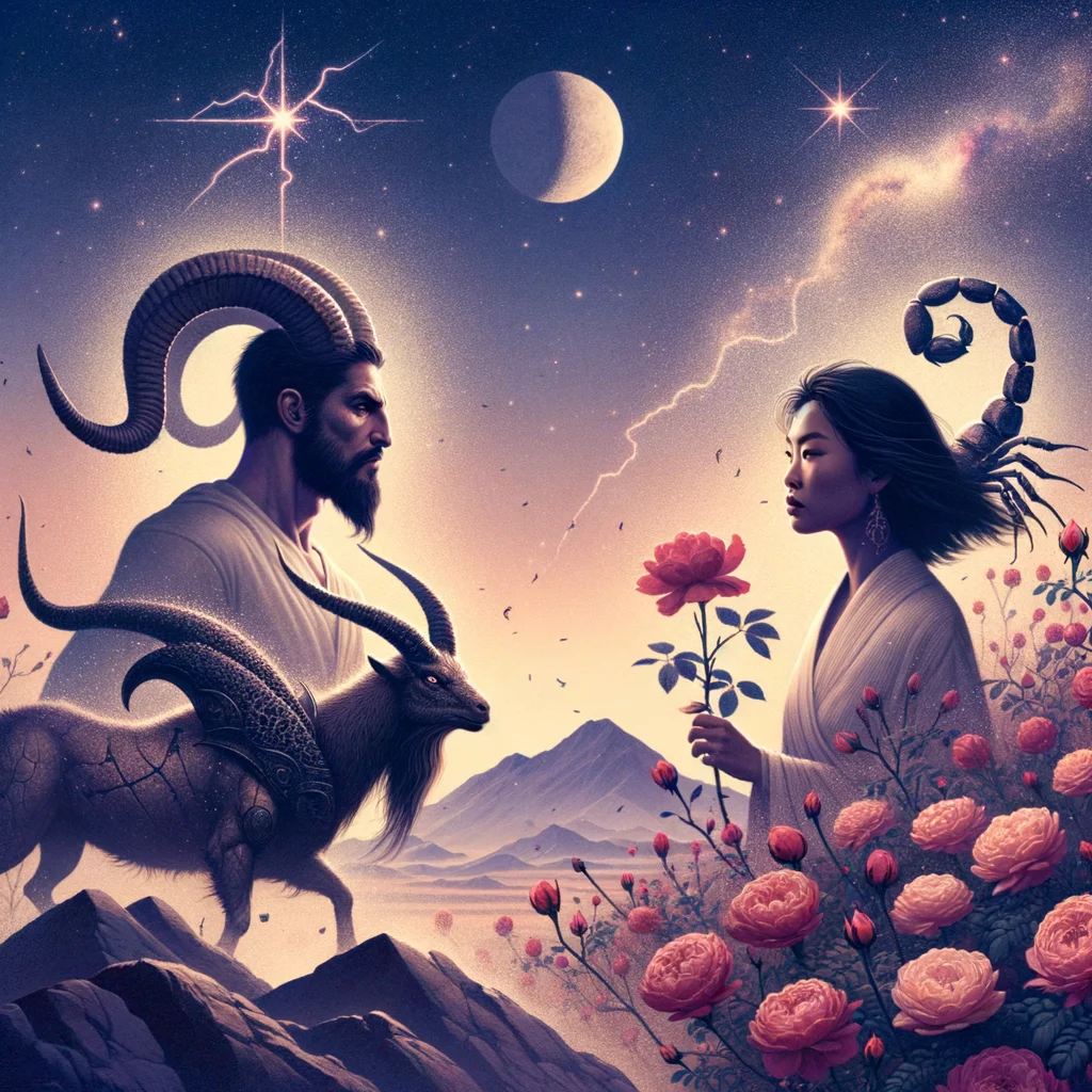  سازگاری عشقی عقرب و بز