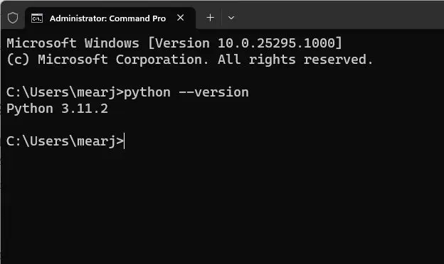 نصب Python 3