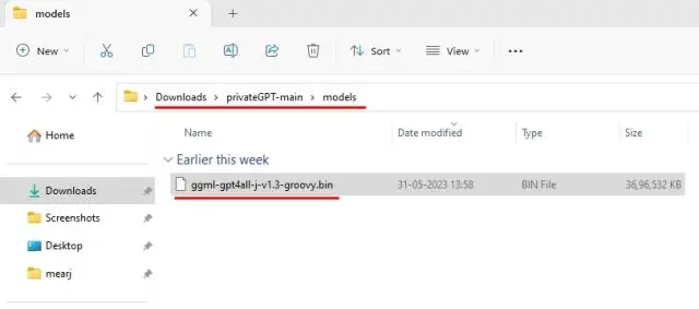 models مدل groovy