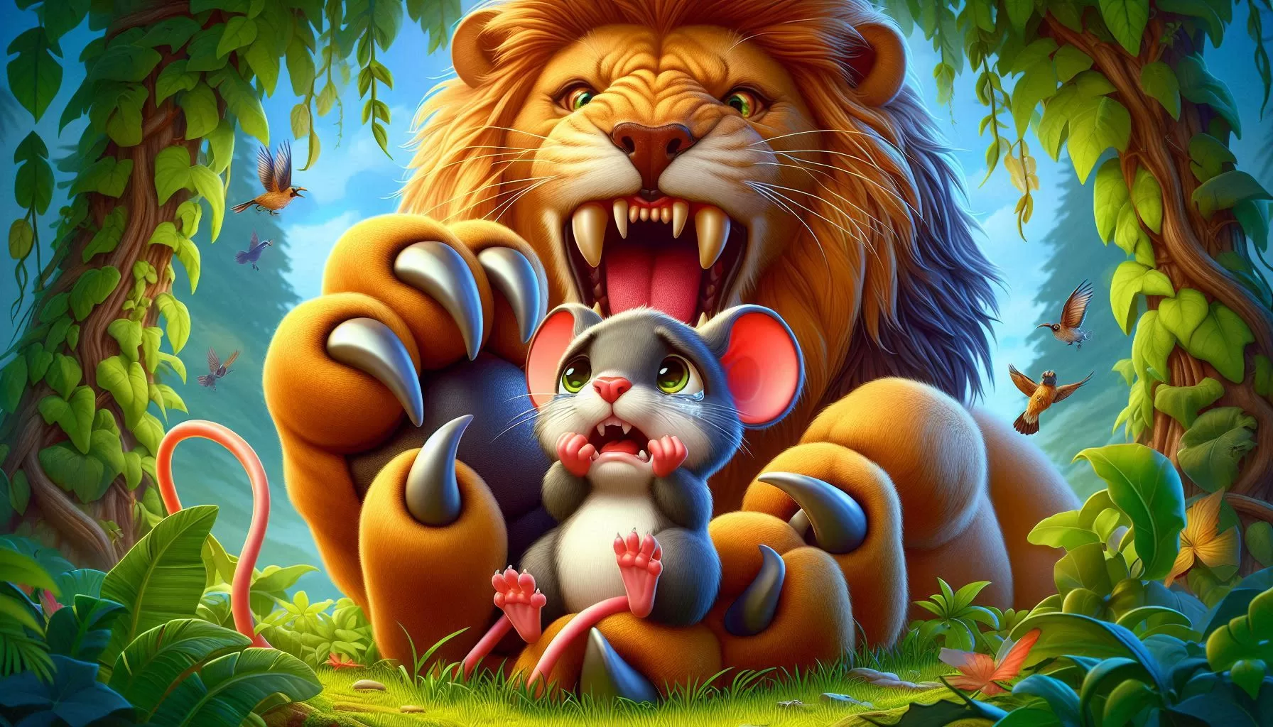 داستان شیر و موش 3
