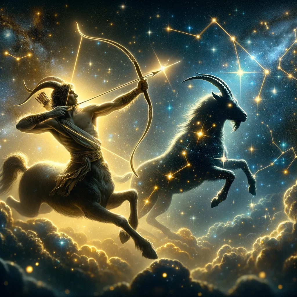 Sagittarius and Capricorn fantasy -