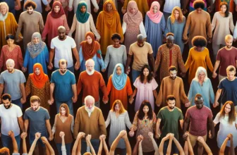 دعا برای اتحاد - مردم نژاد های مختلف دنیا متحد و یکسان هستند
